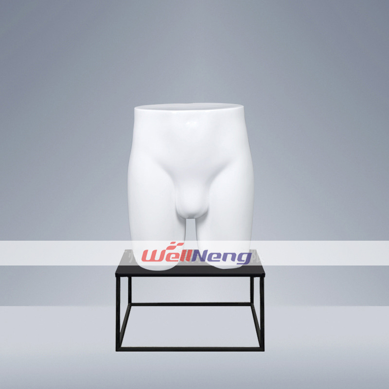 Underwear men big hips mannequin short pants male butt mannequin butt display