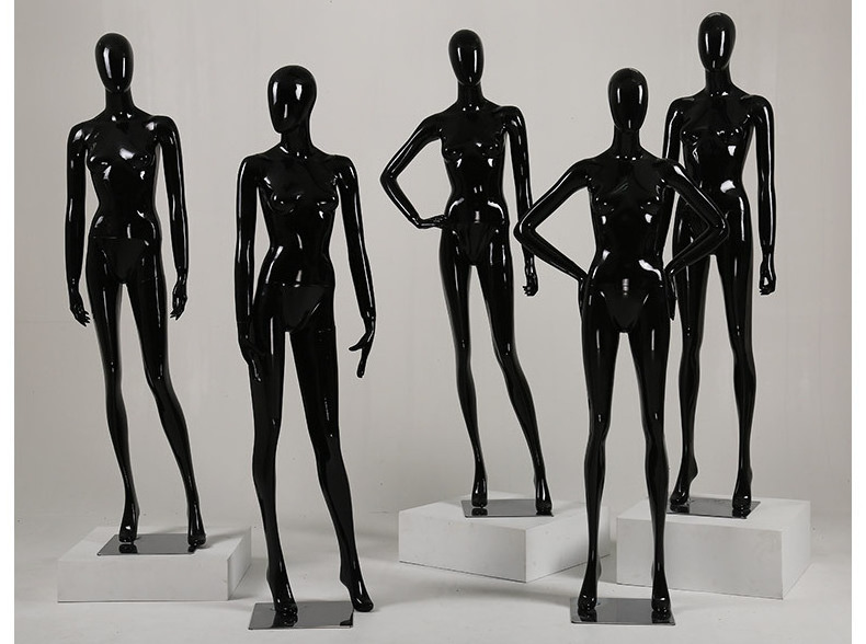 Beautiful full body adult sexy pose female mannequins abstract fiberglass women mannequin for window display