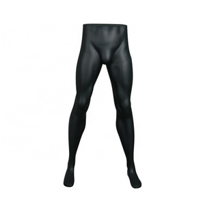 Fiberglass half lower body athletic male leg mannequin muscle leg forms for sportswear pants