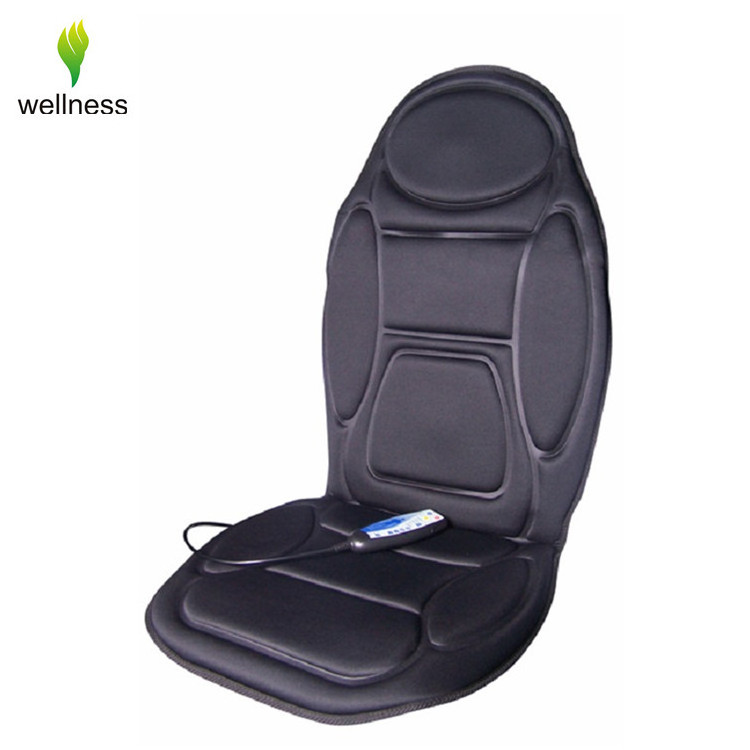 2023 New Product Neck Back Waist Seat Massager Mattress Full Body Shiatsu Heat Knead Massage Chair Cushion