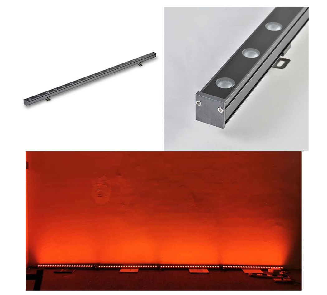 Dmx 512 Led Wall Washer Lights Hot Style Aluminum Rgbw 4in1 Led Wall Washer Bar Lighting and Circuitry Design IP65 Ip66 Dix 1440