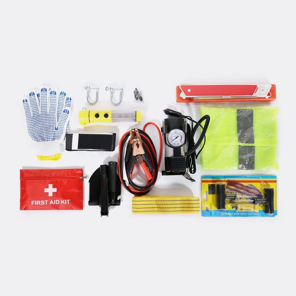 Wholesale Travel Universal Safety Roadside Assistance Car Emergency Kit