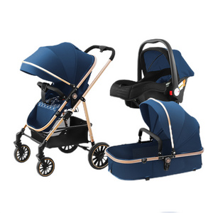 High Landscape  Pushchair Wholesale Newborn Baby Travel System Folding Carrier Baby Stroller