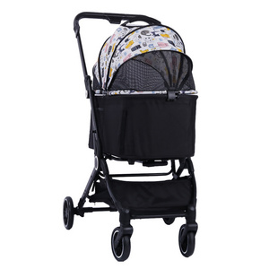 Luxury Jogger Designer Hot Sell Cat Bosimao Wagon for Big Dog Detachable Large Pet Stroller