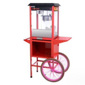 electric automatic china commercial caramel a popcorn making vending makers machine price with cart wheels