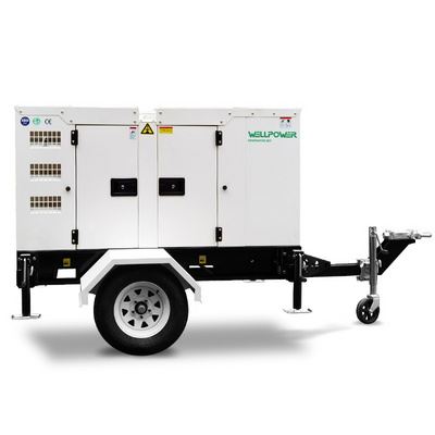 24KW 30KVA Generator Yangdong Y490D 25KW Generator Trailer Silent 3 Phase Single Phase 30KVA Generador Trailer Soundproof