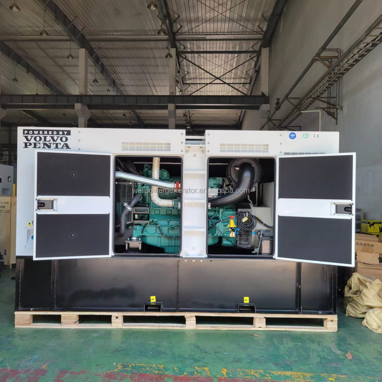 volvo penta EPA diesel motor leroy somer alternator 80 100 kw dynamo generator set 100 kva 125kva gerenator