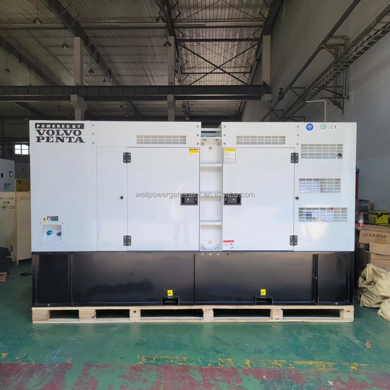 volvo penta EPA diesel motor leroy somer alternator 80 100 kw dynamo generator set 100 kva 125kva gerenator