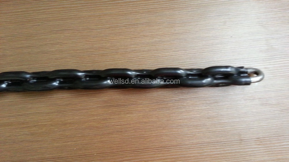 Fully Plastisol Coated Swing Chain, plastic coated chain