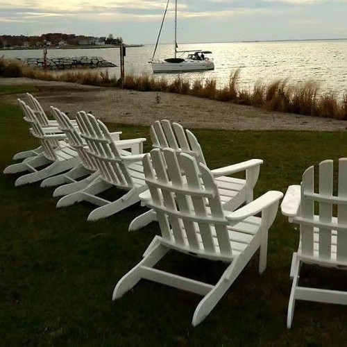 Fashion Modern Outdoor Garden Patio furniture  Plastic Wood Folding Adirondack beach Garden Chairs