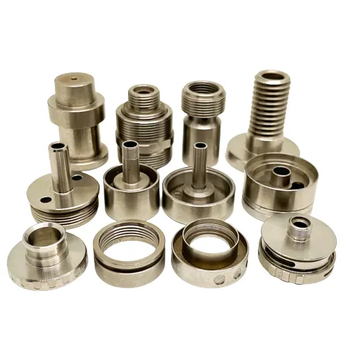 High Precision 5axis CNC Machining Stainless Steel Brass Aluminum Titanium Parts CNC Turning Mechanical Component