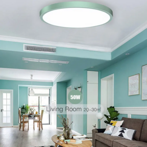 12 Inch 24W Ultra Slim Flat Modern Round Flush Mount LED Ceiling Light Fixture For Bedrooms Living Room Kitchen Home