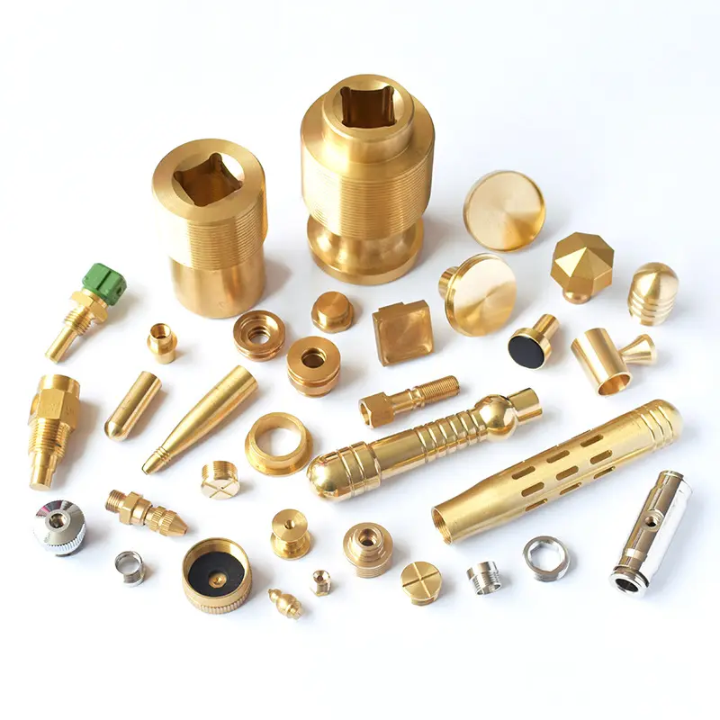 High Precision 5axis CNC Machining Stainless Steel Brass Aluminum Titanium Parts CNC Turning Mechanical Component