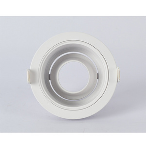 Factory Direct Aluminum Downlight Housing  MR11 GU10 MR16 AR111 Recessed Frame Spotlight Fixtures