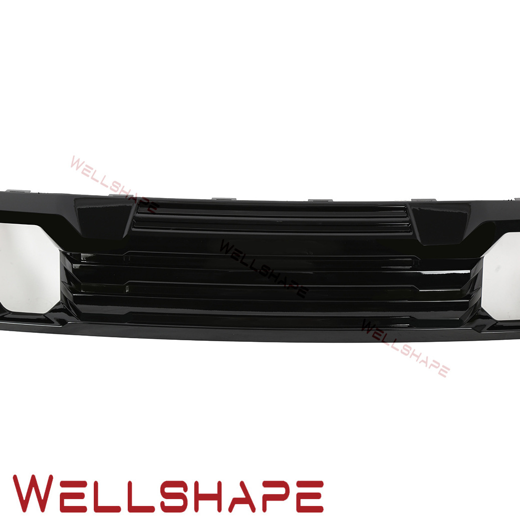 Fits For 2019 2020 GMC Sierra 1500 Front Bumper Lower Grille Plate Gloss Black New Replacement 84225859 GM