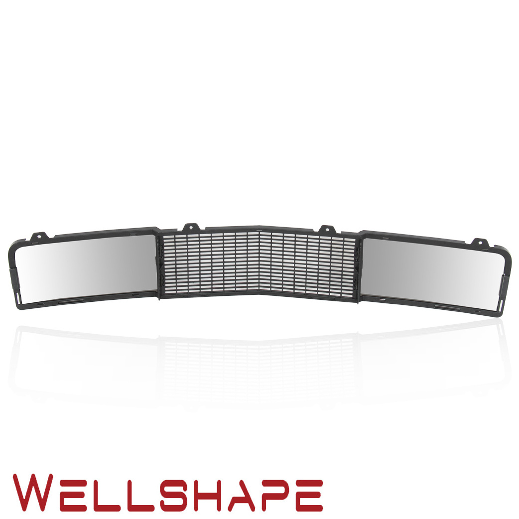 Compatible with 2004 2005 2006 2007 2008 Cadillac XLR Front Bumper Lower Grille Gloss Black GM # 15247797