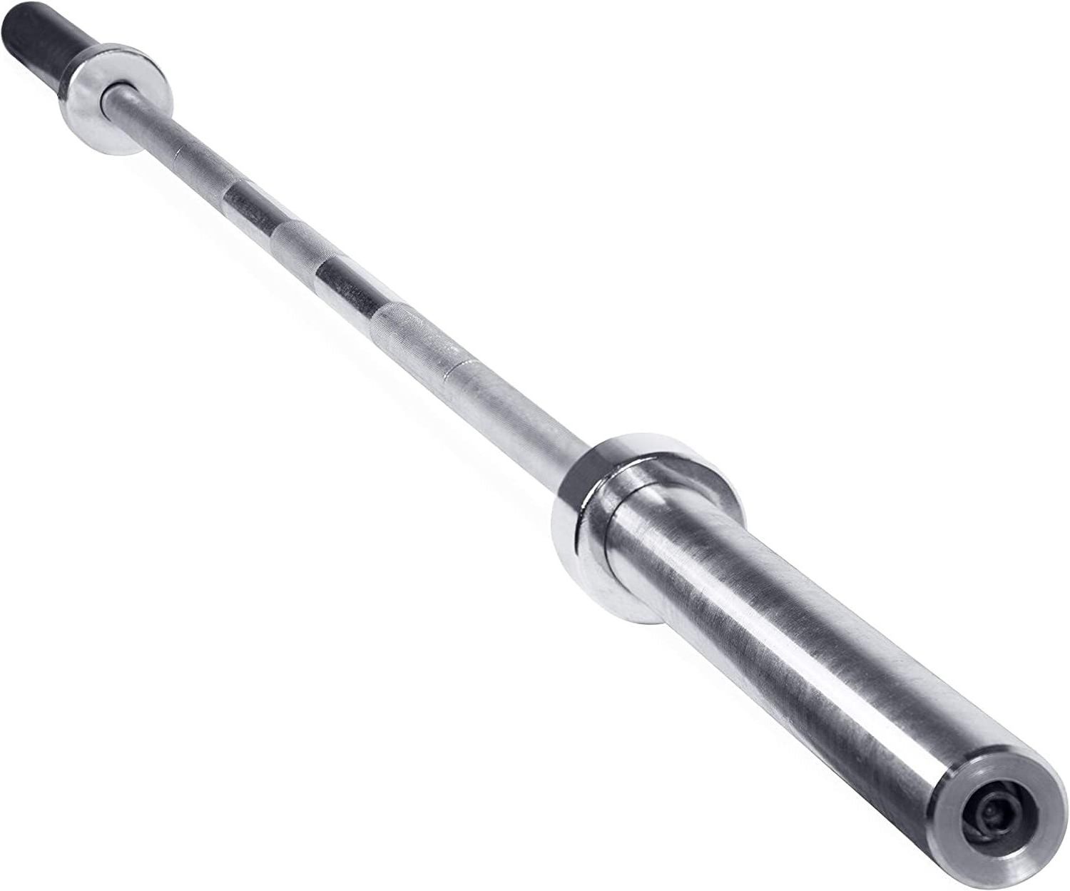 Wellshow Barbell Bar Solid Steel Bar Weight Bar for Home Gym Bodybuilding for Men and Women