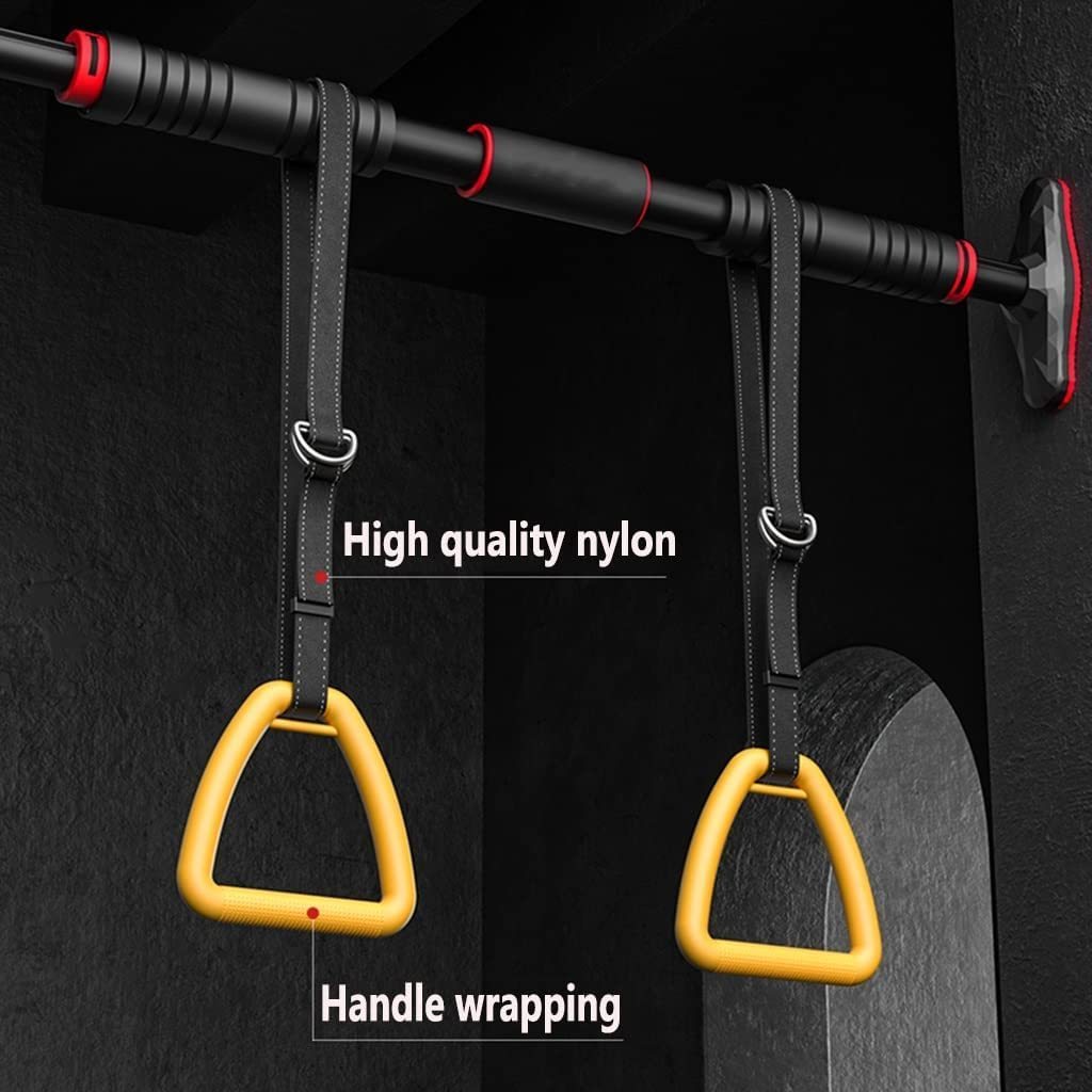 Wellshow Chin Up Bar Door Pull Up Bar Doorway Workout Home Gym Fitness Swing Sandbag Suspension Rod