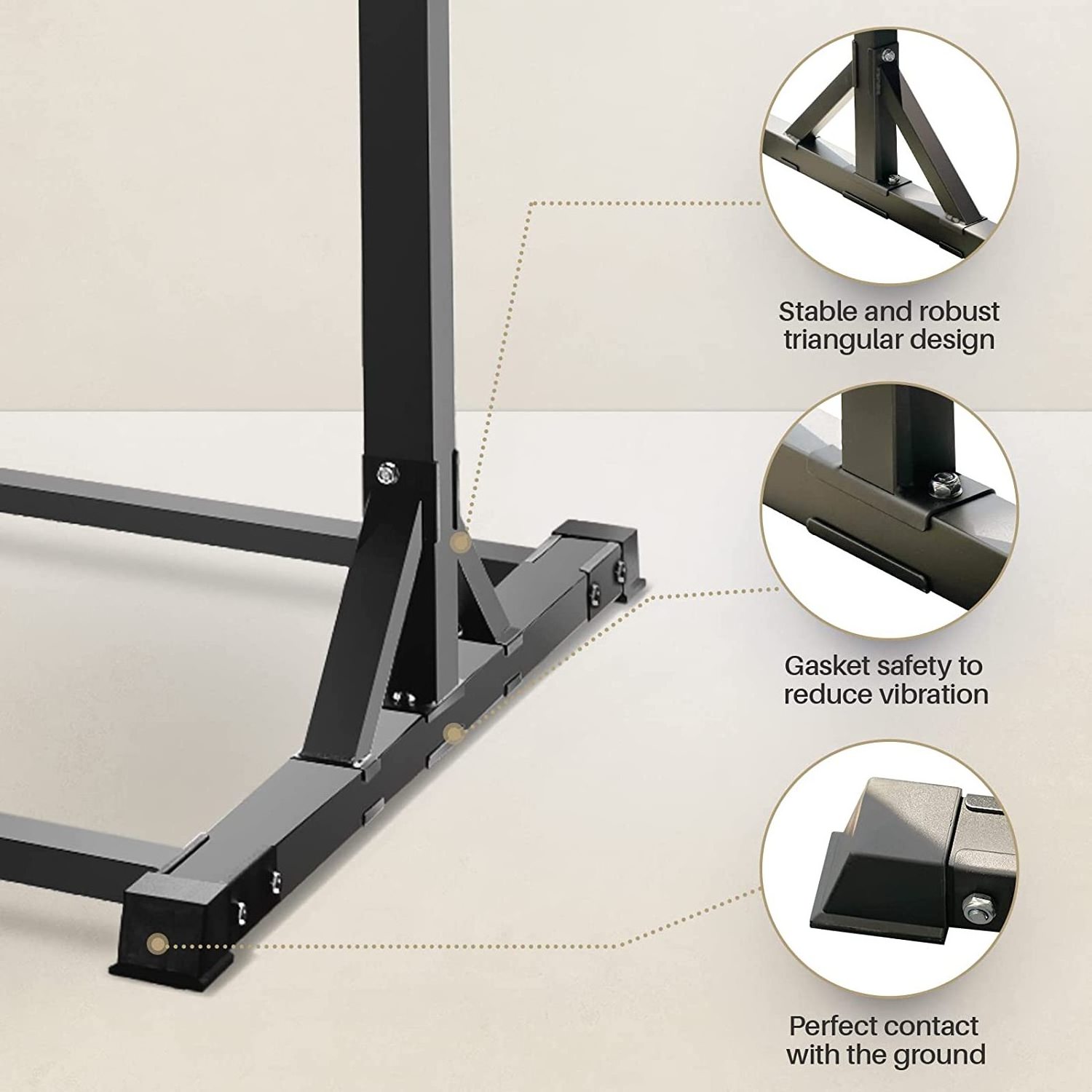 Wellshow Pull Up Station Power Tower Portable Pullup Bar Station Pull Up Bar for Home Gym Pull Up Tower Station