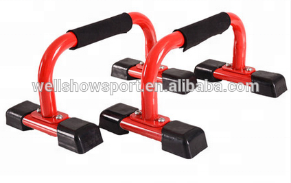 Wellshow Sport Cheap Push Up Bars Gravity Fitness Parallettes Push Up Bars Dip Station With Logo