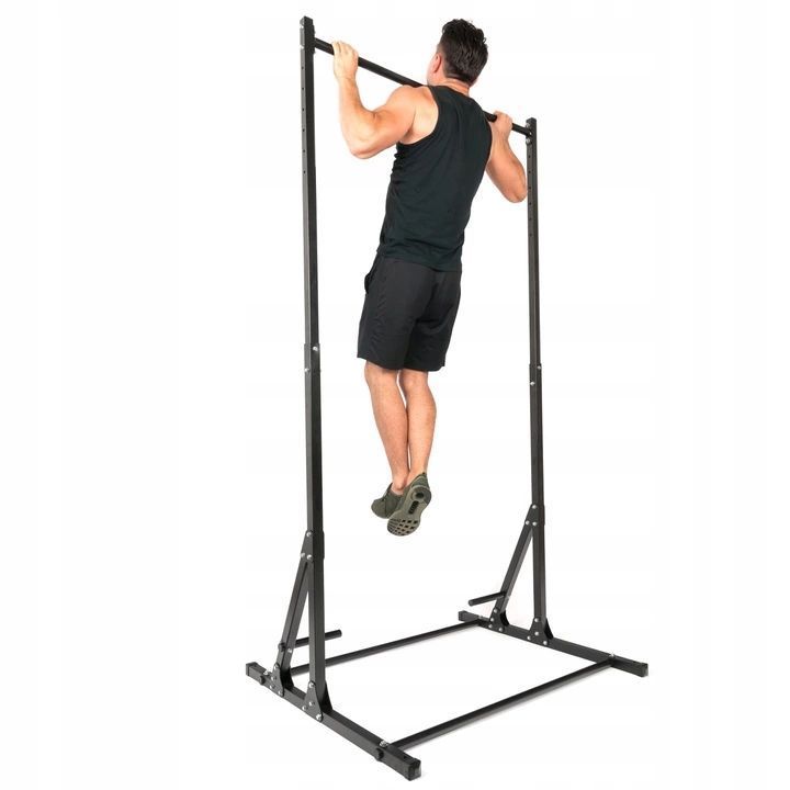 Wellshow Sport OEM Adjustable Pull up Chin up Station 2 in 1 Pull Up Bar Gym Horizontal Dip Bar