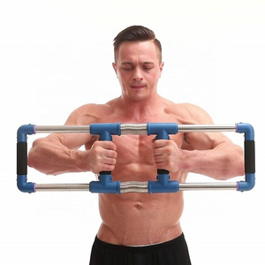 Wellshow Sport Chest Expander Push Down Bar Total Upper Body Press Down Machine Spring Power Twister Abdominal Trainer