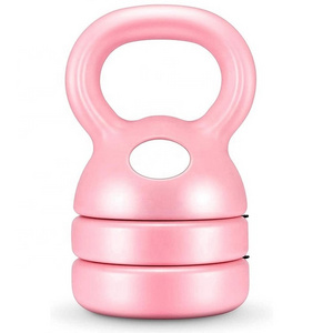 Wellshow Sport Women Use Adjustable Kettlebell Set For Weight Lifting Exercise Equipment