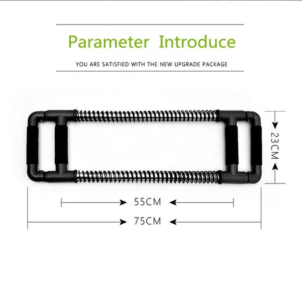 Wellshow Sport Chest Expander Push Down Bar Total Upper Body Press Down Machine Spring Power Twister Abdominal Trainer