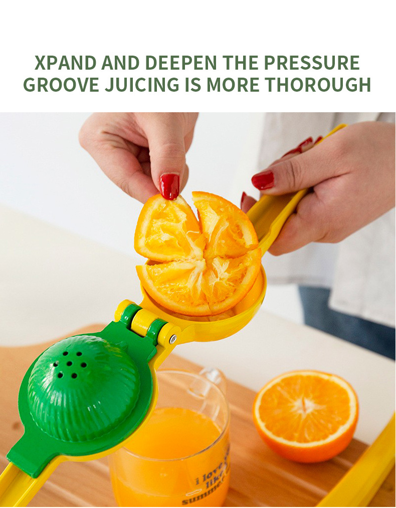 Exprimidor De Limon Manual Metal Lemon Slicer Squeezer Hand Citrus Press Juicer Orange Lemon  Lime Squeezer