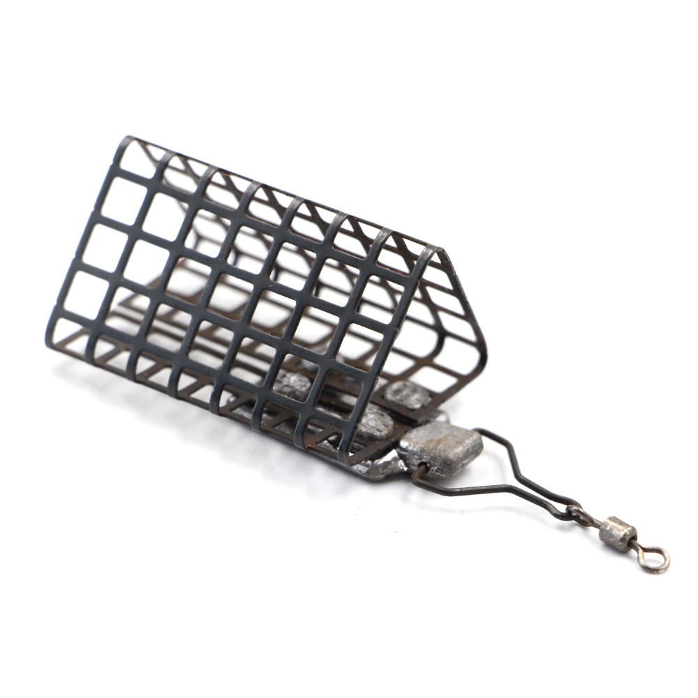 Carp Fishing Steel Basket Bait Feeder