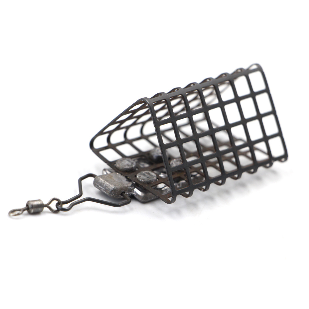 Carp Fishing Steel Basket Bait Feeder