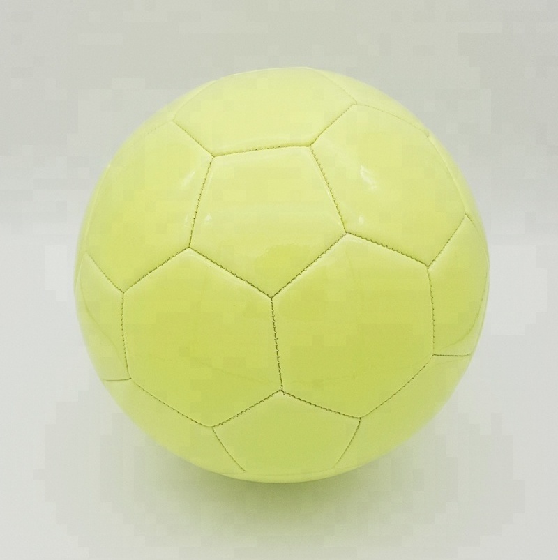 Customized official size 5 glow in the dark soccer ball