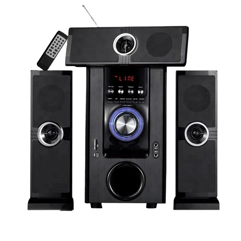 Museeq 3.1 Audio Speakers Home Entertainment Sound System Stereo Bluetooth Subwoofer Powered Bass Speaker for TV Home Theatre