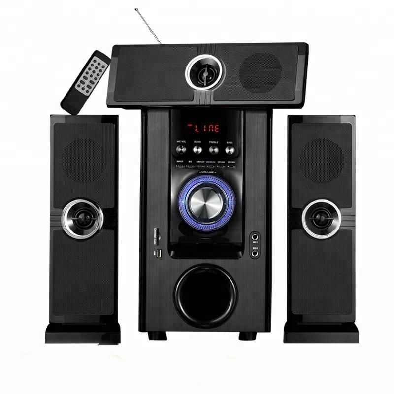 Museeq 3.1 Audio Speakers Home Entertainment Sound System Stereo Bluetooth Subwoofer Powered Bass Speaker for TV Home Theatre