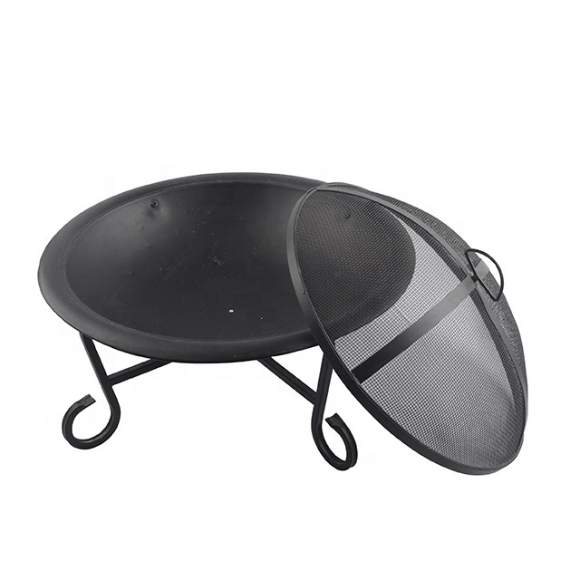 Small Fire Pit for Backyard Porch Deck Camping BBQ Durable Alloy Steel Fire Pits for Outside