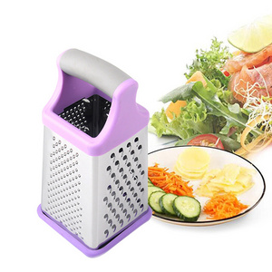 430 stainless steel cheese grater with container manual vegetable slicer grater kitchen tools