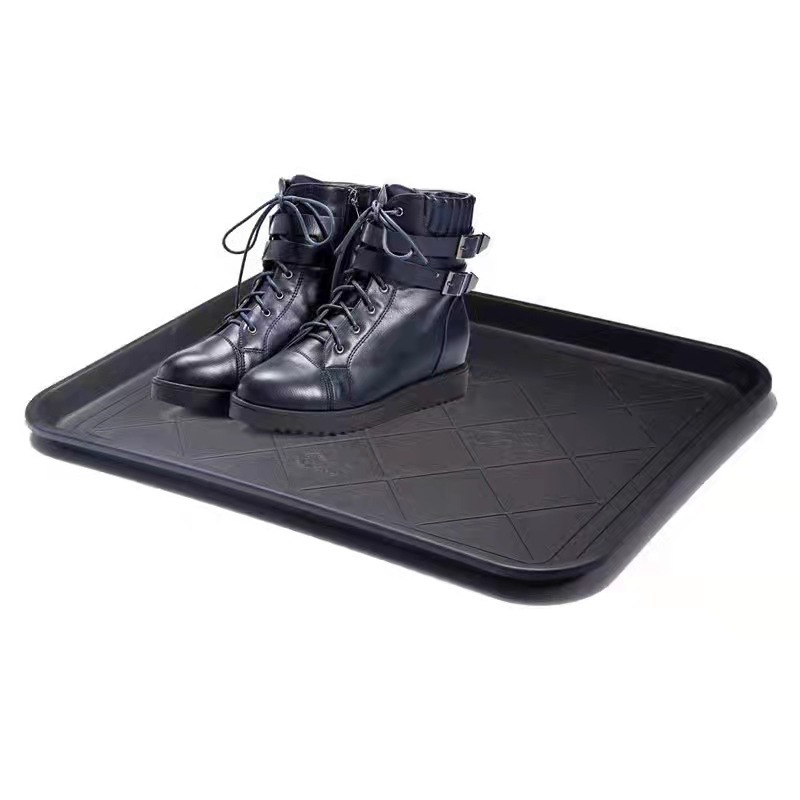 Utility PP Boots Tray Home Garden Floor Type Plastic Shoes Mat Multi-Purpose Boot Tray