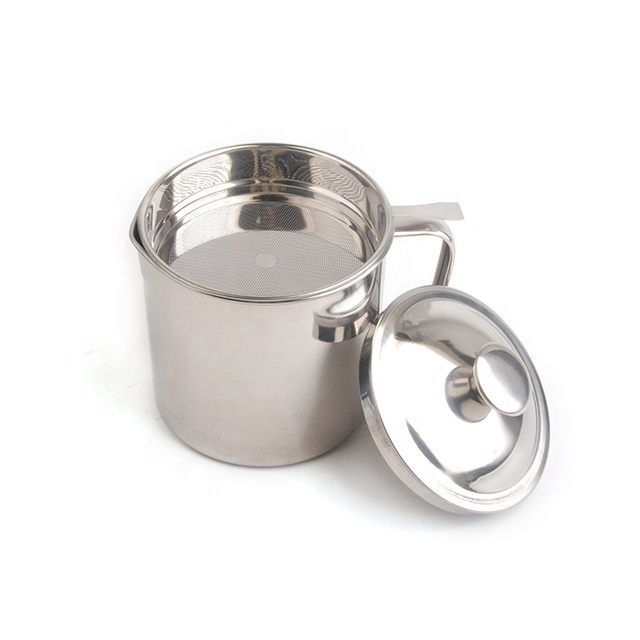 New design hot selling stainless steel oil dispensers pot for kitchen