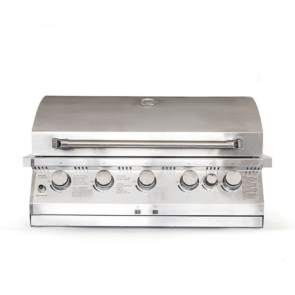 Outdoor Portable LPG Camping TableTop Stainless Steel Built-In Gas Grill BBQ Gas Grills Barbecue Grill