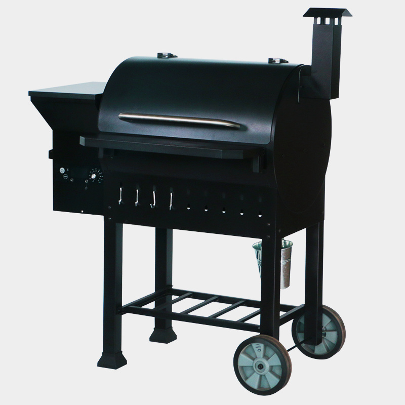 Wood pellet smoker bbq grill with digital controller barbecue master wood pellet grill