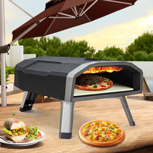 Easily Cleaned Stainless Steel Kitchen Steak Beef Gas Baking Pizza Oven For Sale