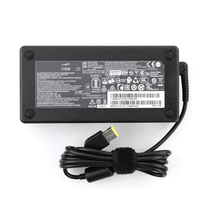 Genuine Charger 20V 8.5A 170W Laptop Power Adapter for Lenovo Thinkpad P50/P51/P70/P71/W540/W541 Square USB Tip With Pin