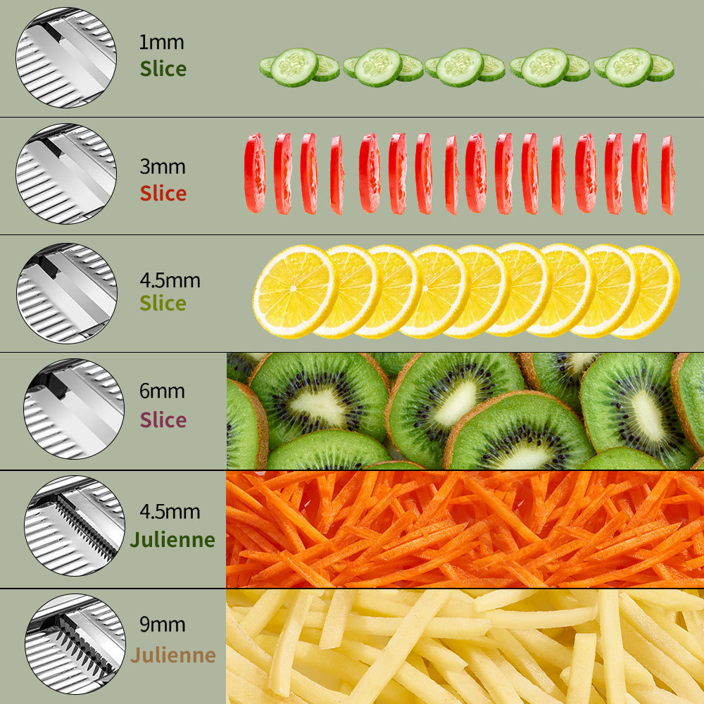 High quality stainless steel kitchen slicer food chopper vegetable cutter veggie slicer manual vegetable cutter slicer