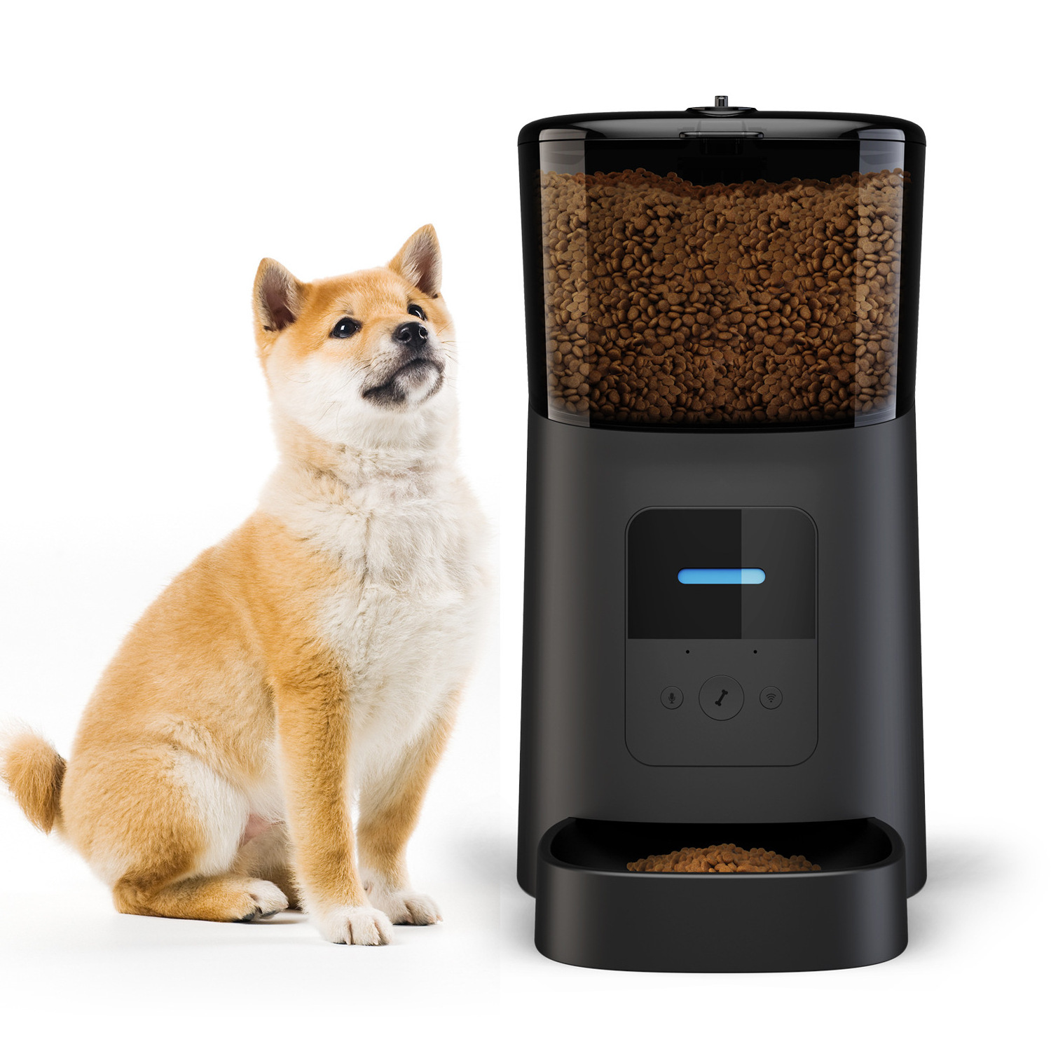 Smart App Wifi Automatic Water Pet Bowl Feeder Pet Dog Cat Automatic Feeder