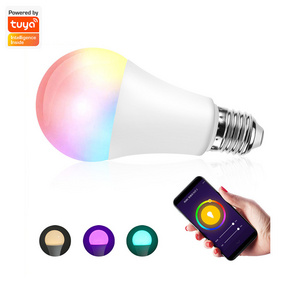 WELLUX alexa tuya smart life vintage colorful 9w E27 zigbee wifi rgb led light tuya smart bulb