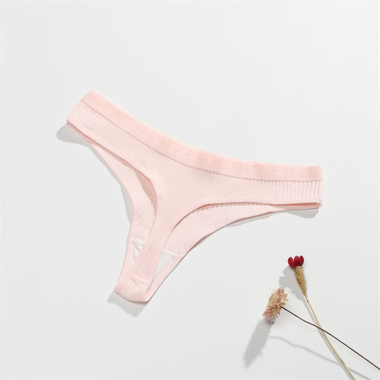 8 Colors High Quality Cotton Soft G String Bikini Thong Ladies Sexy Panties