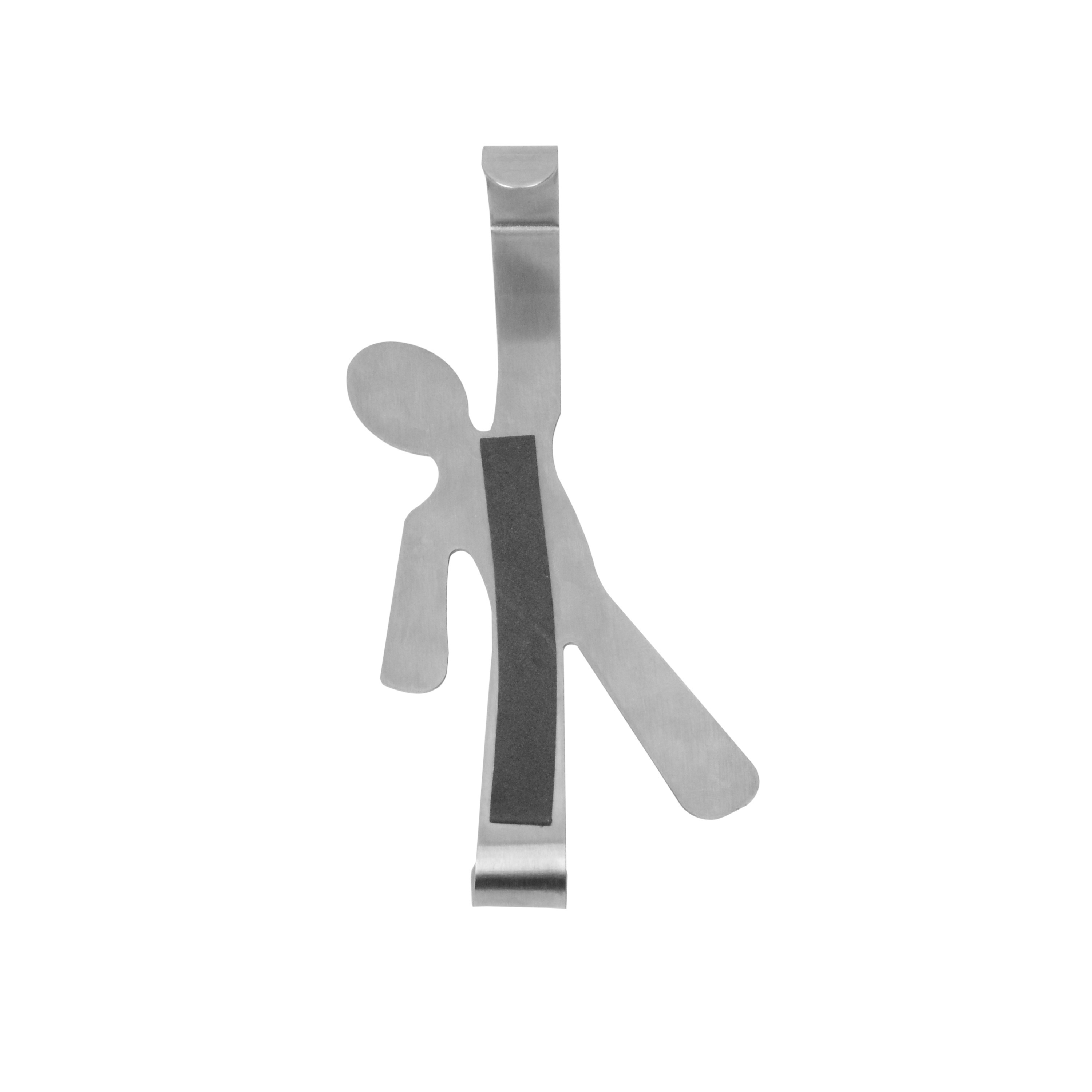 Human Shape Stainless Steel Door Hook Modern Wall Coat Hanger Hook