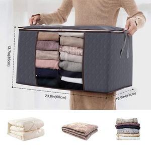 Wardrobe Clothes Storage Shelves Felt Baby Nursery Diaper Caddy Organizer Bag  Basket With Clear Window