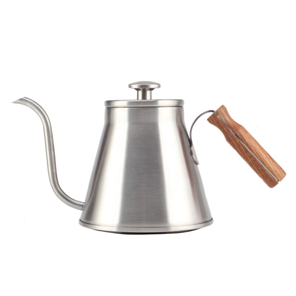 Stovetop Stainless Steel Coffee Kettle 1.2L/40oz, Gooseneck Pour Over Coffee Kettle for Tea and Coffee