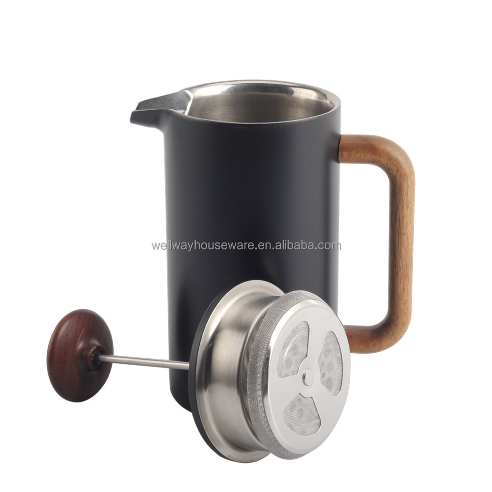 Coffee & Tea Sets New Design French Coffee Press Wholesales French Press Double Wall Stainless Steel French Press Coffee Maker